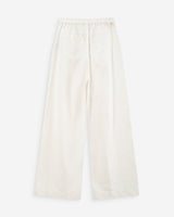 Jean baggy fluide white Pompon