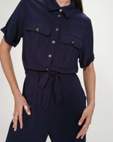 Combinaison pantalon marine Vanelle