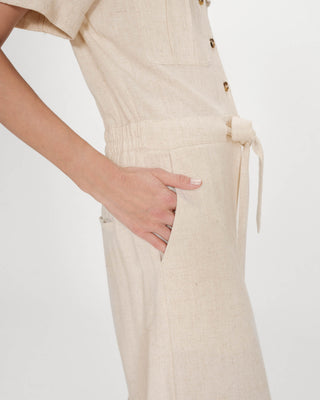 Combinaison pantalon sable Vanelle