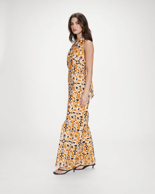 Combinaison pantalon cognac Vanina