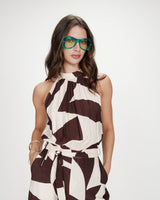 Combinaison pantalon chocolat Vedette