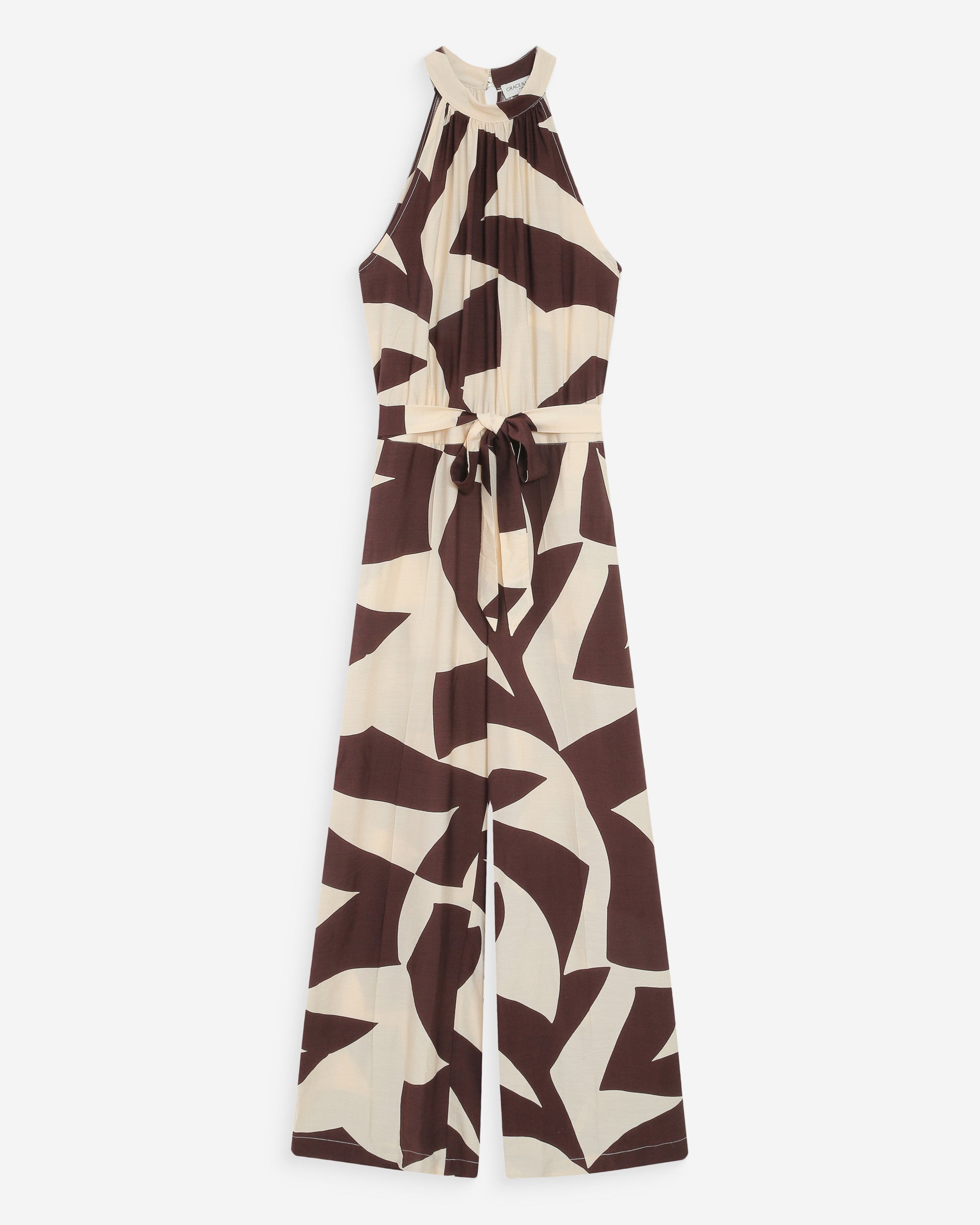 Mono estampado geométrico chocolat Vedette