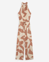 Mono estampado geométrico mocha Vedette