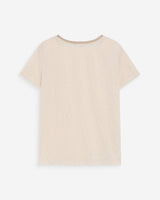 Camiseta de manga corta con escote en V amande Vasco