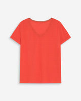 T-shirt col V sanguine Vasco