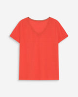 Camiseta de manga corta con escote en V sanguine Vasco