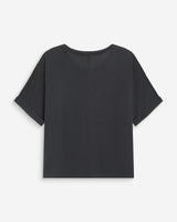 T-shirt oversize en modal carbone Parma