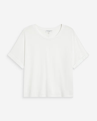 T-shirt oversize en modal ivoire Parma