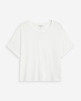 T-shirt oversize en modal ivoire Parma