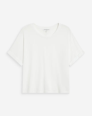 T-shirt oversize en modal ivoire Parma