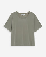 T-shirt oversize en modal kaki Parma