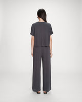 T-shirt oversize en modal marine Parma