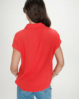 Chemise en lin sanguine Perez