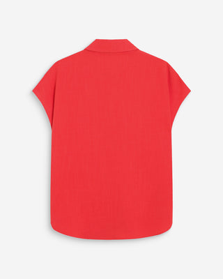 Chemise en lin sanguine Perez