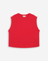 Camiseta amplia sin mangas de modal fuchsia Rimbaud