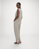 T-shirt large en modal kaki Rimbaud