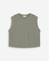 T-shirt large en modal kaki Rimbaud