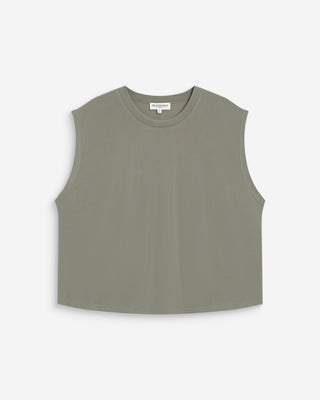 T-shirt large en modal kaki Rimbaud