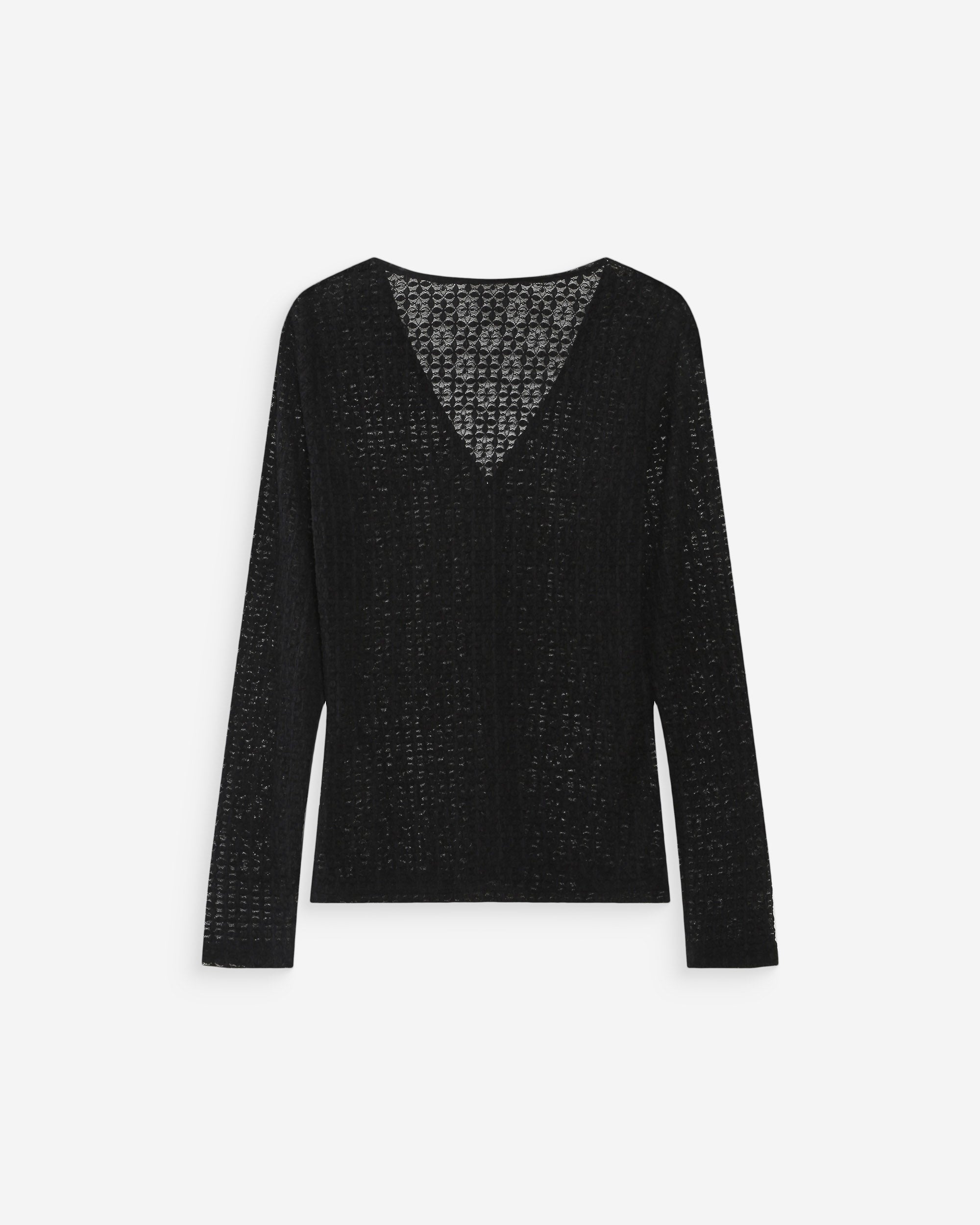 Top en dentelle noir Venezia