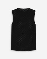 Top de encaje noir Vintie