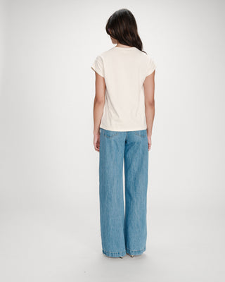 T-shirt à message imprimé chocolat Vico