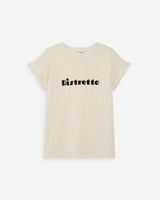 T-shirt à message imprimé chocolat Vico