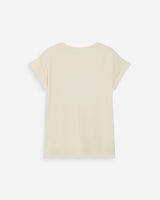 Camiseta de algodón con mensaje chocolat Vico