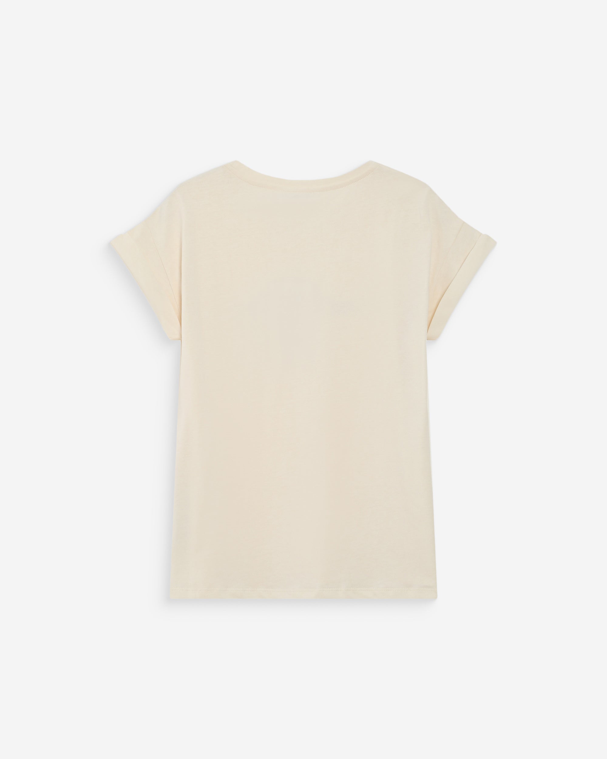 Camiseta de algodón con mensaje mocha Vico