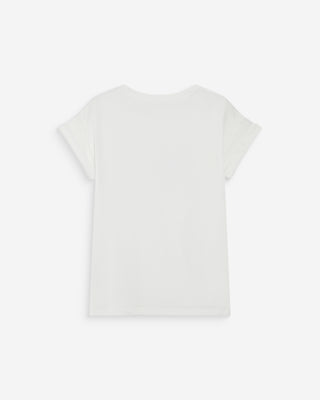 T-shirt à message imprimé rouge Vico