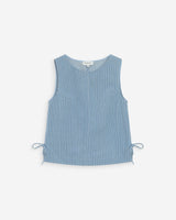 Top de denim rayas stripedblue Vendome