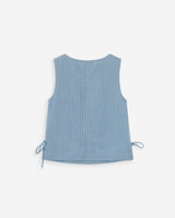 Top en denim rayé stripedblue Vendome