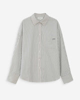 Chemise oversize rayée marine Vipera