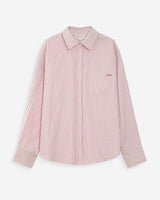 Chemise oversize rayée pivoine Vipera