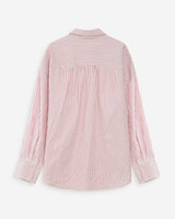 Chemise oversize rayée pivoine Vipera