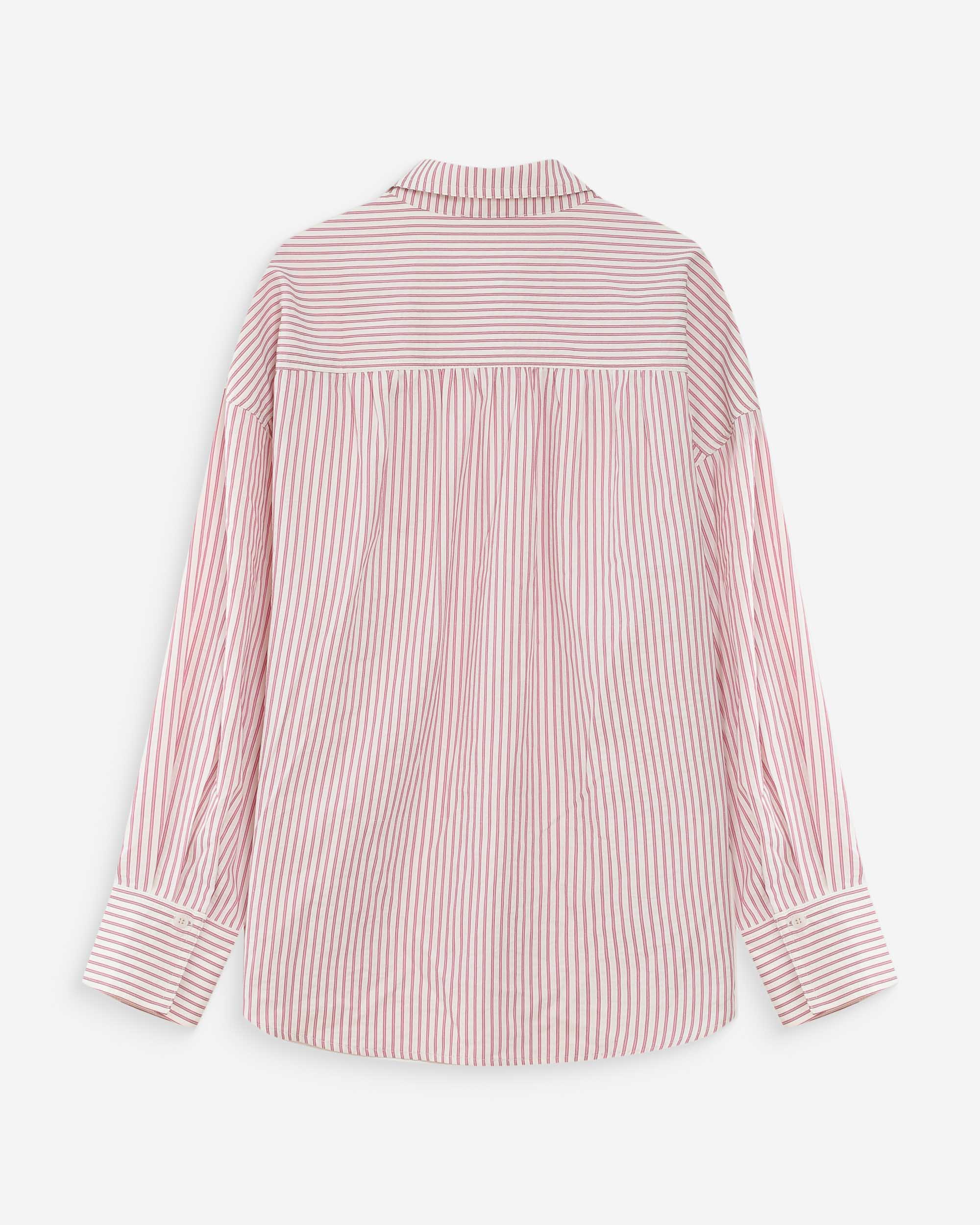 Camisa oversize de rayas pivoine Vipera