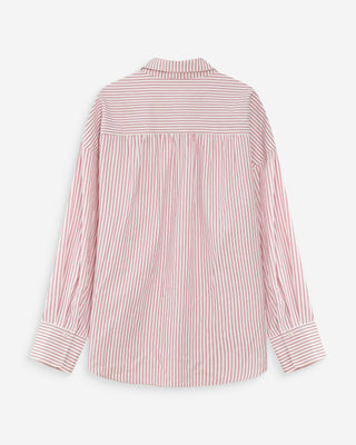 Camisa oversize de rayas pivoine Vipera