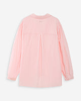 Chemise oversize en coton rose Vibes