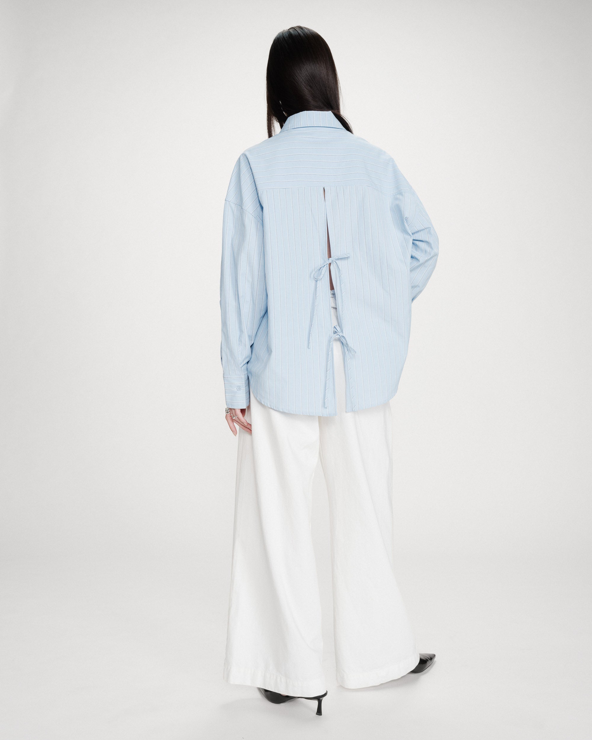 Chemise oversize bleuet Valerie