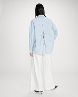 Chemise oversize bleuet Valerie