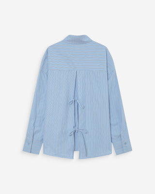 Chemise oversize bleuet Valerie