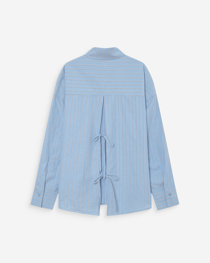 Chemise oversize bleuet Valerie