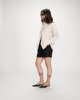 Chemise oversize vanille Valerie