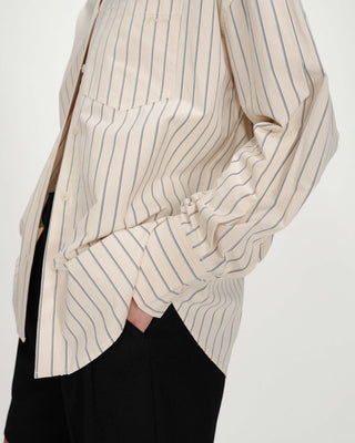 Chemise oversize vanille Valerie