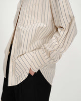 Chemise oversize vanille Valerie