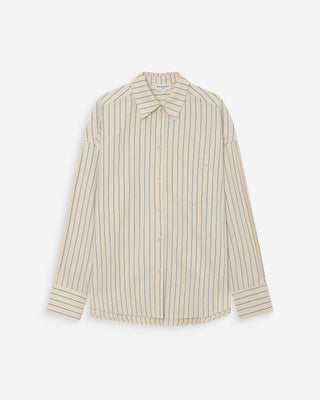 Chemise oversize vanille Valerie