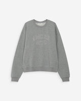 Pull oversize à message gris Valino