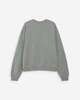 Pull oversize à message gris Valino