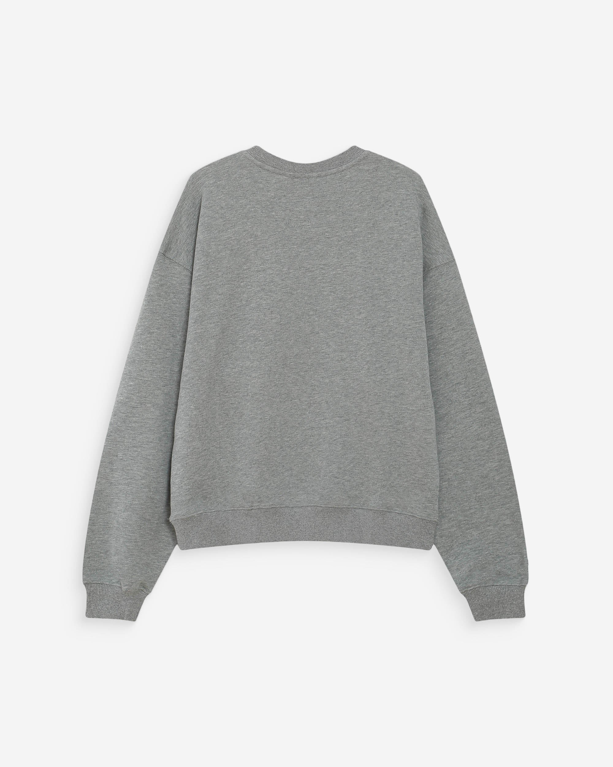 Pull oversize à message gris Valino