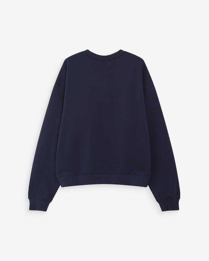 Sudadera oversize de algodón marine Valino