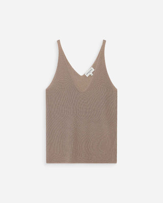 Top ajusté en lurex or Paillette